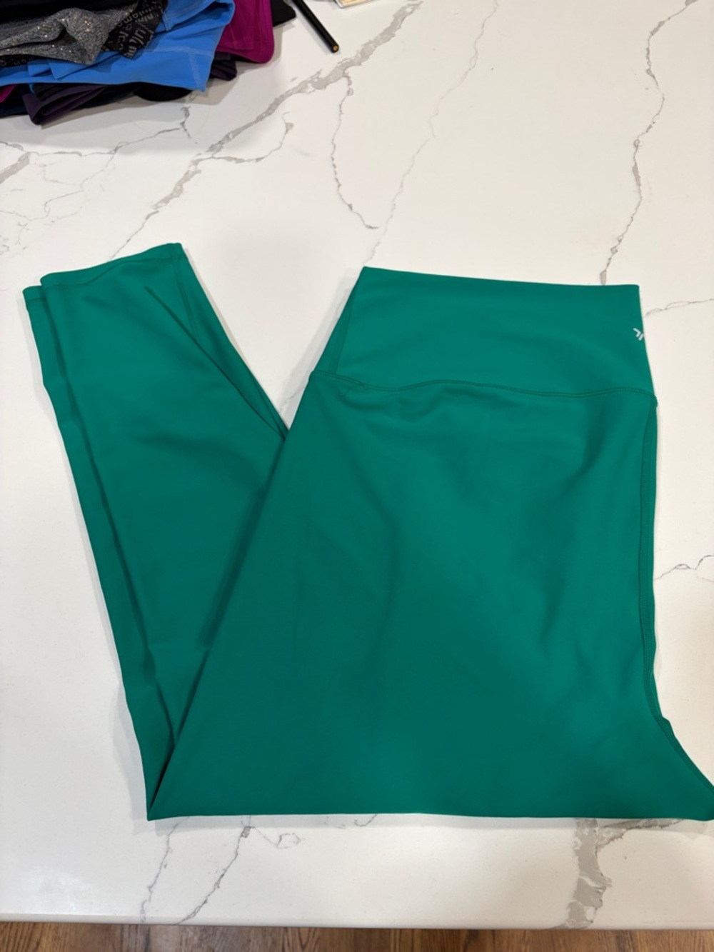 Old Navy Emerald Green High-Waist Leggings